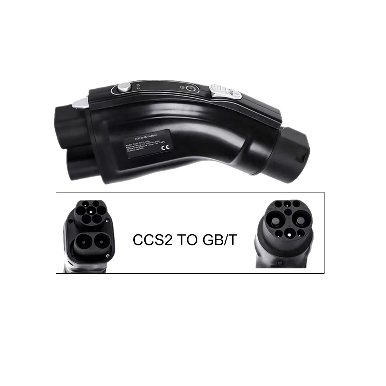 Gb/T To Ccs2 200A Fast Charging Adapter - Applicable to New 200A Electric Vehicle