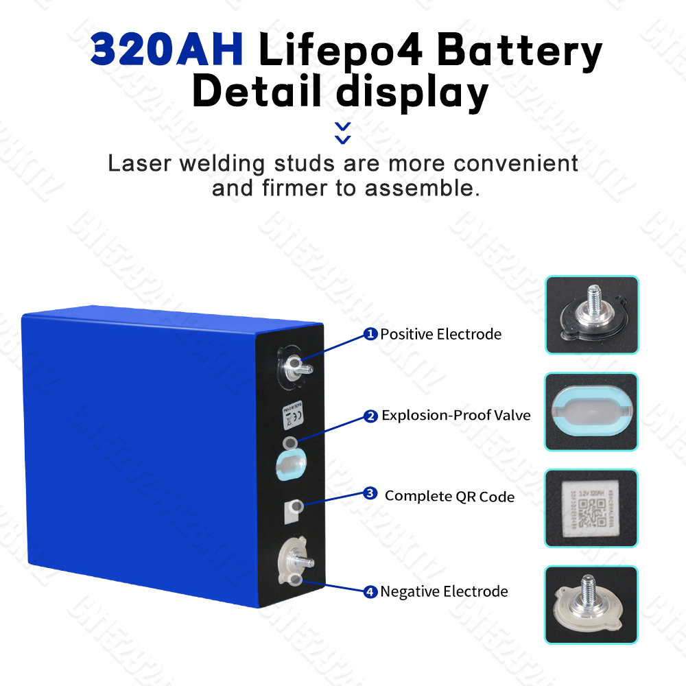 3.2V Lifepo4 Battery 320AH US  - Ev Charging Pile recension och pris