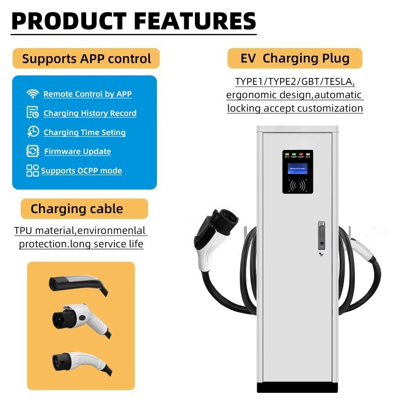 22kW*2 GB/T Type1/Type2 Dual A - Ev Charger recension och pris