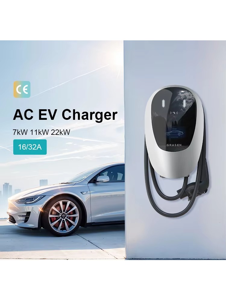 Home EV Charger 7kW 22kW 32A T - Home Ev Charger recension och pris